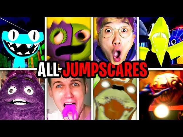 SCARIEST JUMPSCARES ON THE INTERNET! (GARTEN OF BANBAN 4, RAINBOW FRIENDS 2, & MORE!)