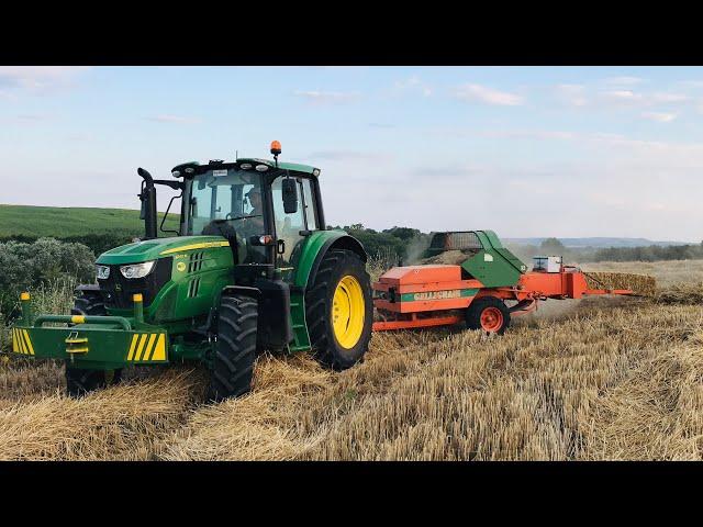 BALYA MAKİNASINI DAĞITACAK | JOHN DEERE 6140M | 5105M ARIZA YAPINCA İŞ BAŞA DÜŞTÜ