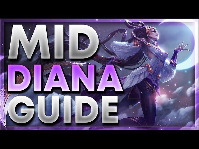 How to Lane on Diana Mid - Diana Mid Guide