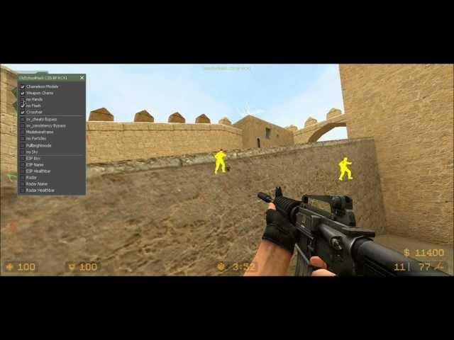 Counter Strike Source Wallhack Undetected 11.09.2012