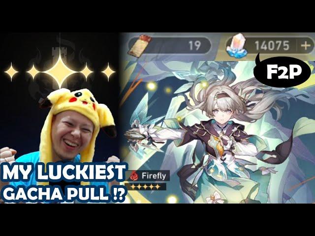 My LUCKIEST!? Keep Pulling Until I Get Multiple Firefly & Her Lightcone Too! - Honkai Star Rail HSR