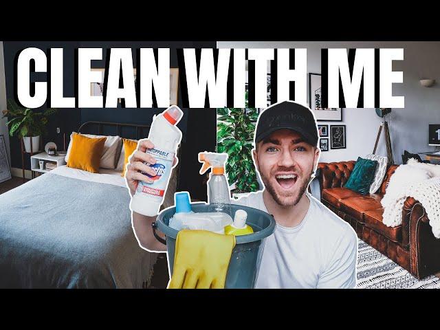 SPEED DEEP CLEAN #WITHME | LONDON WHOLE HOUSE SPRING CLEAN 2020 | LUKE CATLEUGH