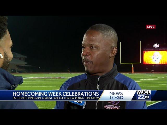 Savannah State University Football coach shares preparations for homecoming game