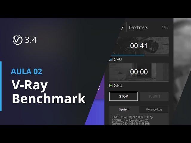 Vray 3.4 para SketchUp - Aula 02. Vray Benchmark