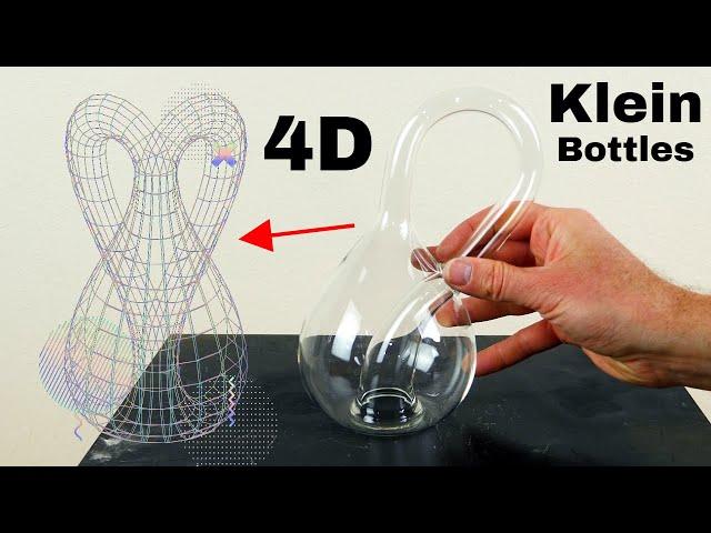 What Does a 4D Klein Bottle Look Like?