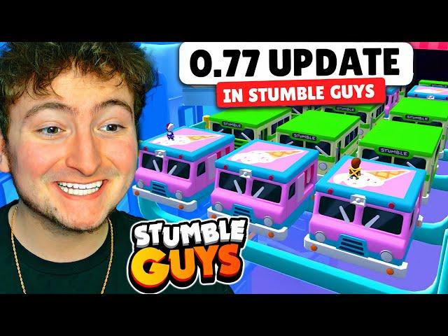 NEW HIDDEN 0.77 UPDATE in Stumble Guys!