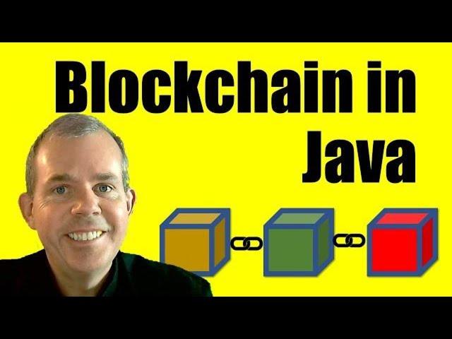 Program a Blockchain example with Java code example