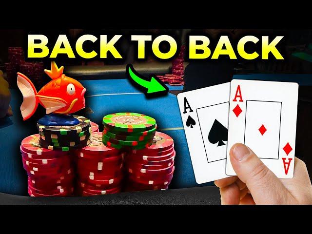 Taking SHOTS at Bellagio $2/5 No Limit Poker (INSANE ACTION) | Fish to Pro Ep. 22