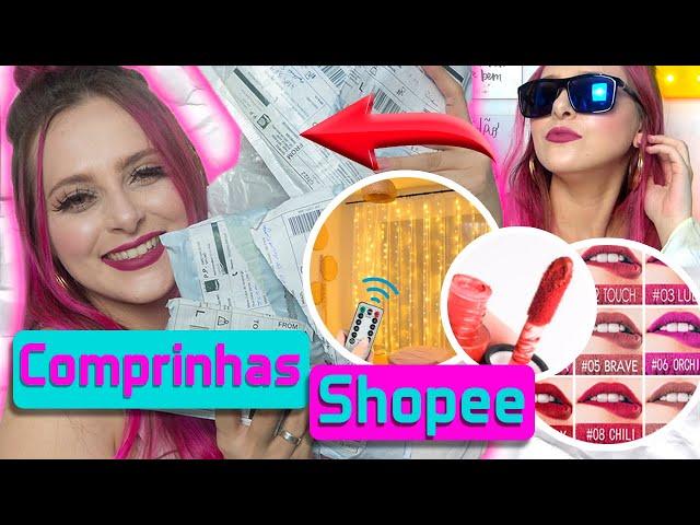 COMPRINHAS SHOPEE #5 | Muitos óculos!!!! | Isabela Lourenzão