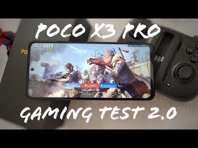 Poco X3 Pro Full Gaming Test 2.0 + FPS Counter | Snapdragon 860 | Genshin Impact | COD Mobile | PUBG