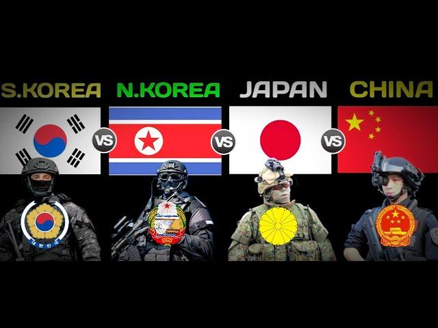 [Military power] China VS Korea VS Japan