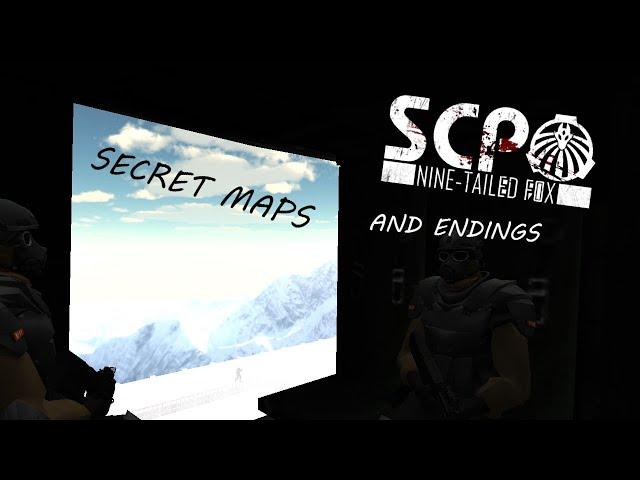 SCP NINE TAILED FOX SECRET MAPS AND ENDINGS