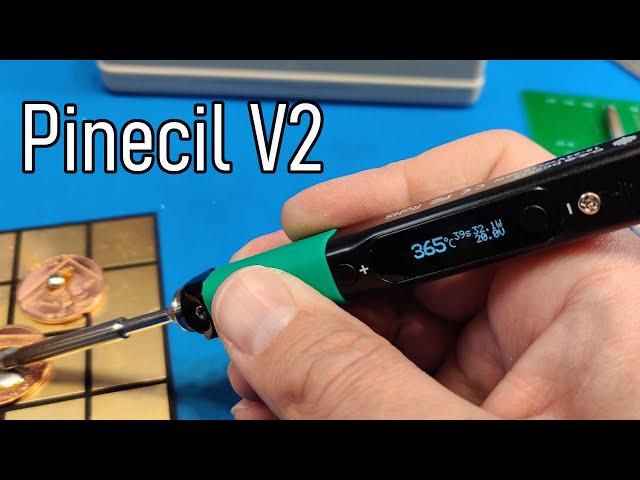 SDG #275 Pinecil V2 PINE64 Open Source Soldering Iron - Test with PCBs from JLCPCB