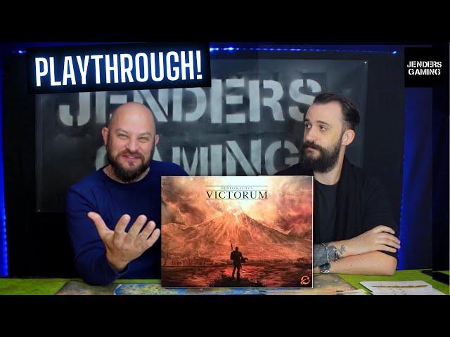 Playthrough of the board game Hoplomachus: Victorum