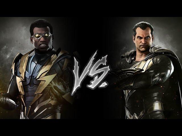 Injustice 2 - Black Lightning Vs. Black Adam (VERY HARD)