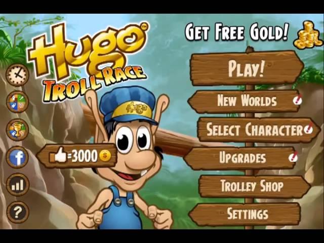 Hugo Troll Race   Кузя Троллегонки ios iphone gameplay