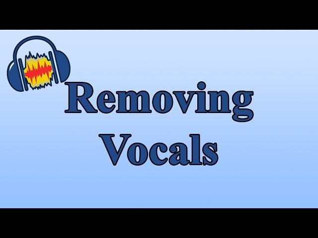 How to Remove Vocals from a Song with Audacity to Create a Karaoke Track