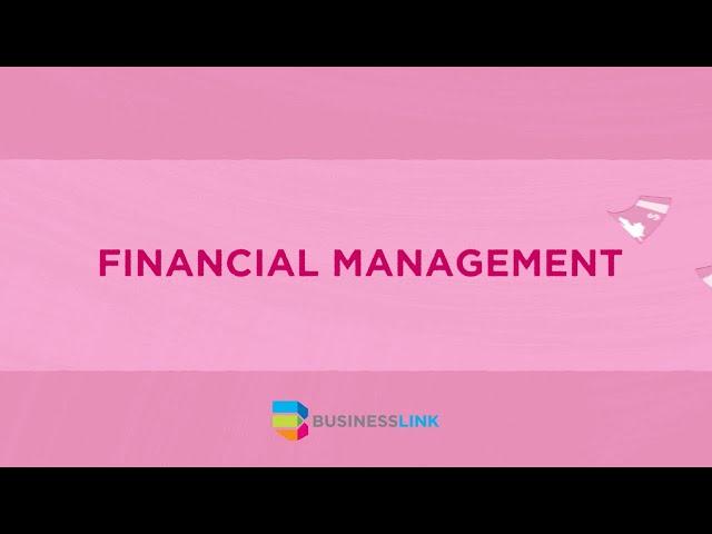 Small Business Basics: Financial Management