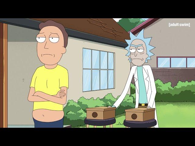 Rick and Jerry Measure Reality | Rick and Morty | adult swim