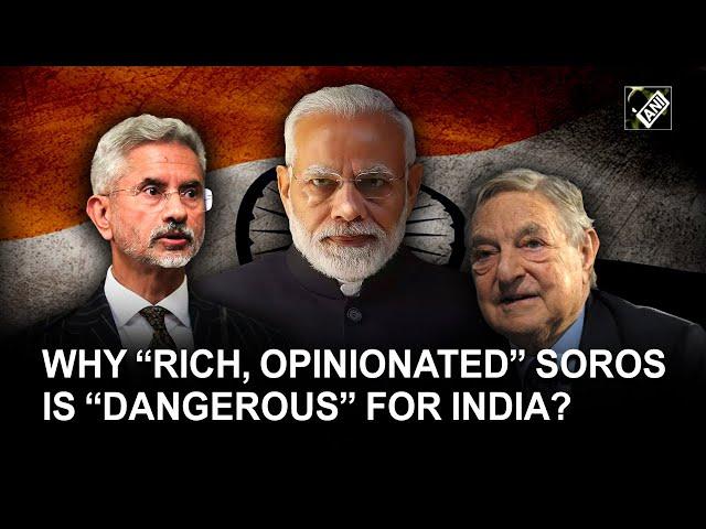 “Old, rich and dangerous” George Soros faces flak for questioning PM Modi