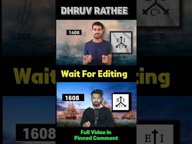 How To Make Video like Dhruv Rathee || Video Editing Like Dhruv Rathee #shorts #dhruvrathee