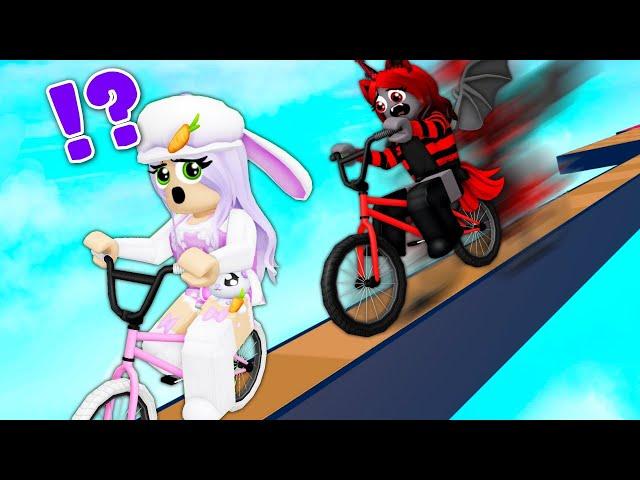 OBBY But YOU'RE On A BIKE With Moody! (Roblox)