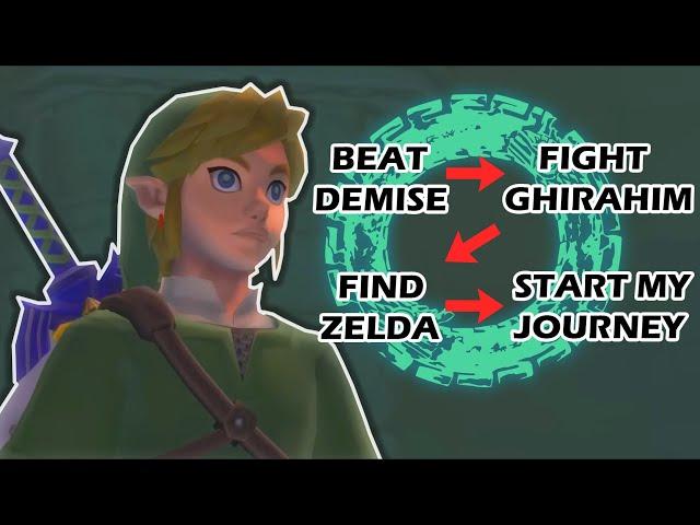 Can You Beat Zelda Backwards?