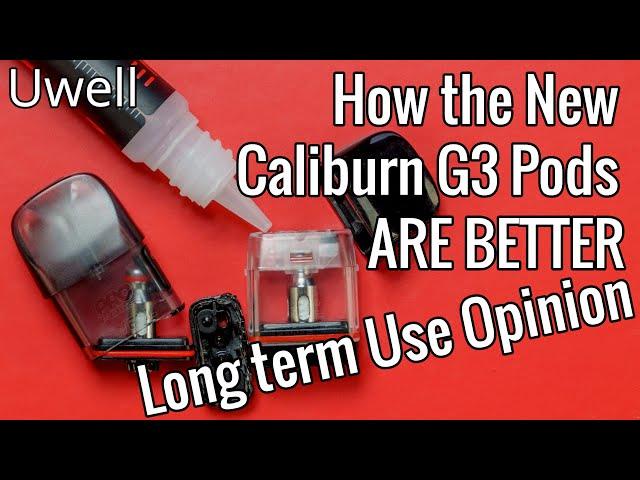 Ways in which the New G3 pods are better, my 2 cents