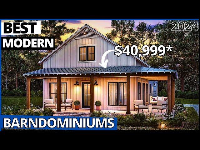 Best Small Modern Barndominium Homes in 2024