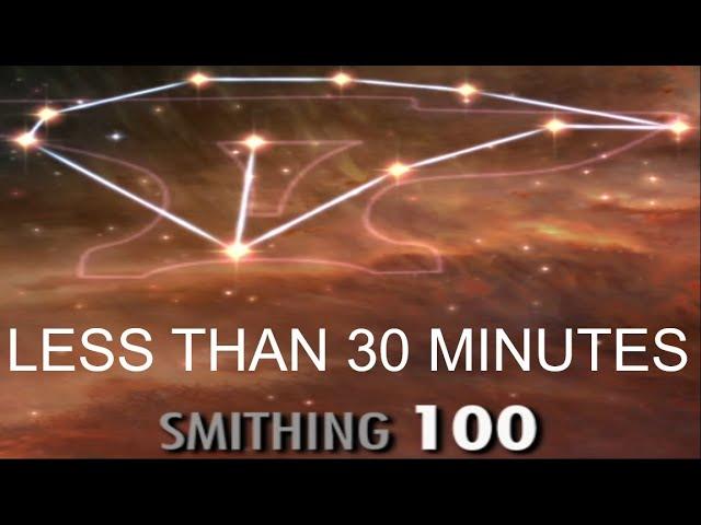 Skyrim Max Smithing In 30 Minutes (NOT PATCHED WILL NEVER BE PATCHED. ALL PLATFORMS)