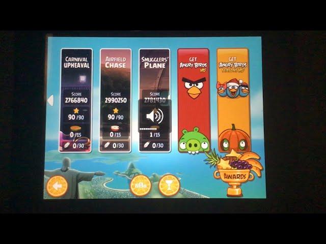 Angry Birds Rio HD 1.4.2 On iPad 1st Gen iOS 4.2.1 Overview