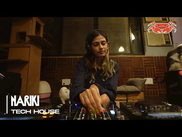 Tech House set among cats | Crab with cats | feat. Nariki | Cat Cafe studio