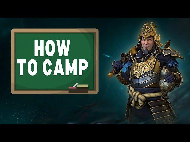 Teaching a Camper how to Camp - Shadow Fight 4