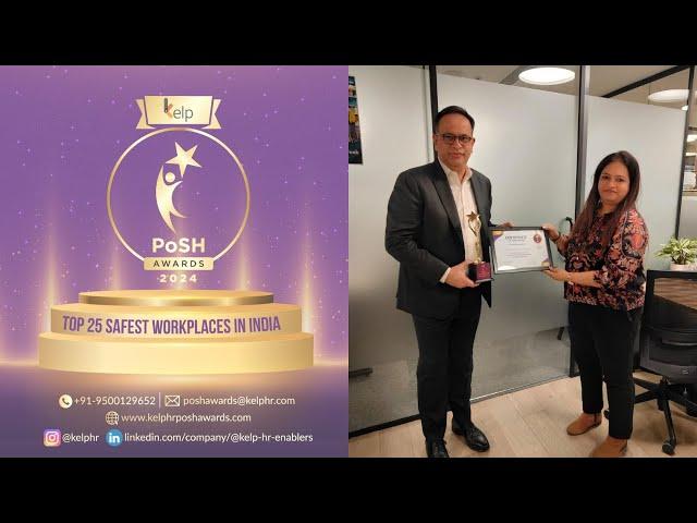 Kelp PoSH Awards 2024: ABC Consultants Sets Benchmark in Workplace Safety & Inclusivity