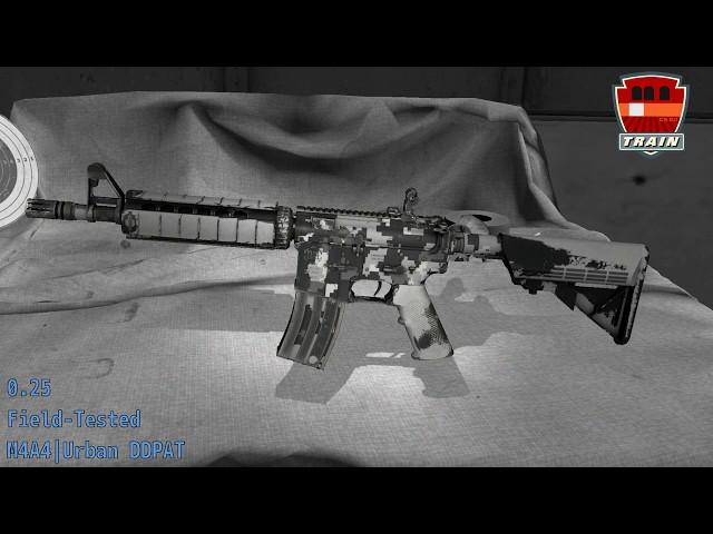 M4A4 | Urban DDPAT - Wear and Float