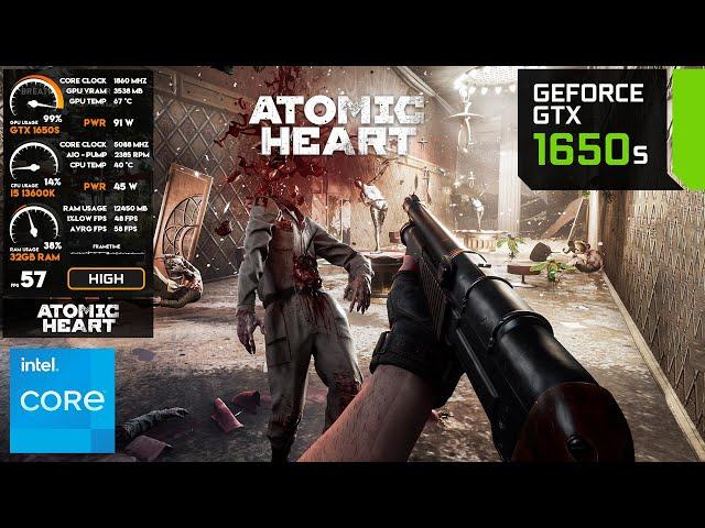 GTX 1650 SUPER - Atomic Heart - 1080p All Settings Tested