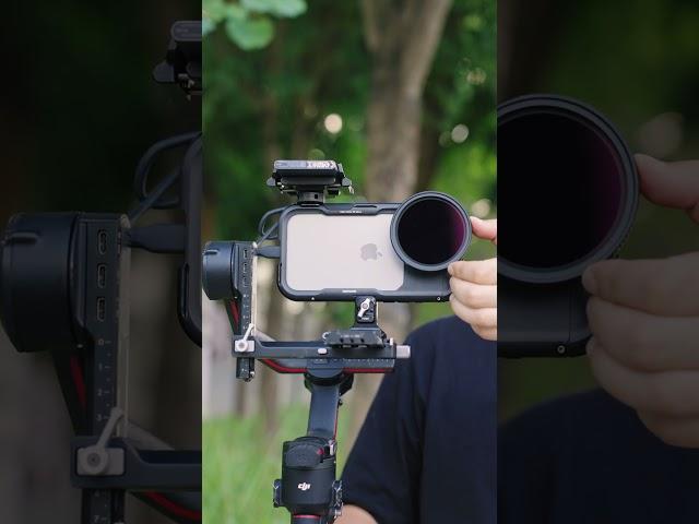 NEEWER iPhone 16 Pro Max phone cage + ND/CPL filters +DJI Stabilizer = ？