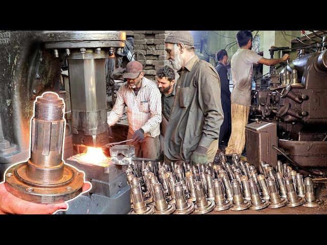 Amazing Process Of Making Rotavator Axle | Factory Manufacturing Process