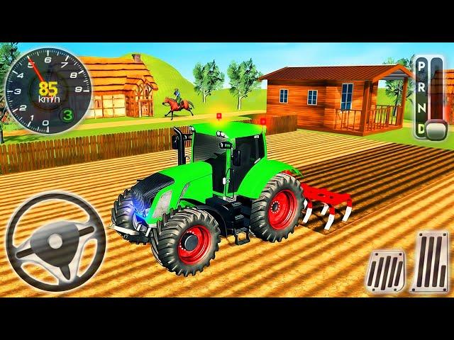 Real Tractor Driving Simulator 2020 - Grand Farming Transport Walkthrough - Android GamePlay