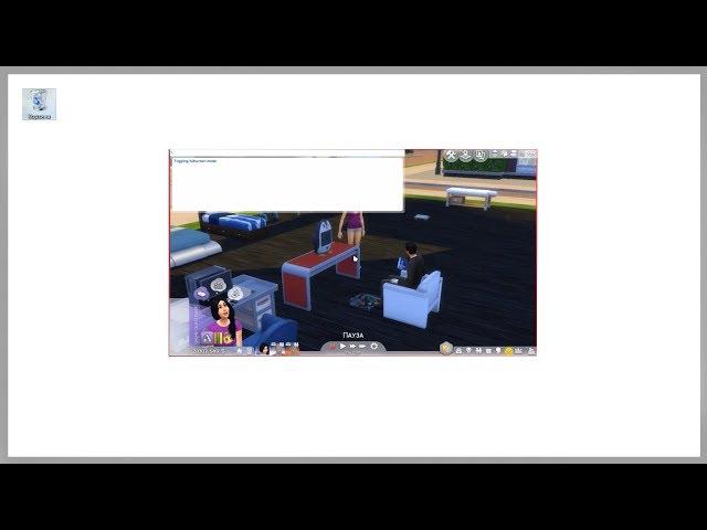 How to enable or disable fullscreen mode in the game Sims 4