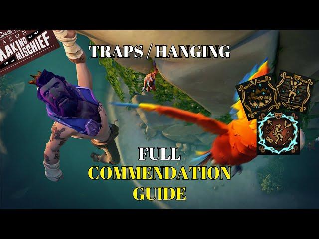 Season 14 Traps / Hanging FULL Commendation Guide | Sea of Thieves