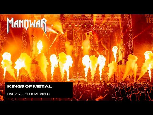 Kings Of Metal - MANOWAR  Live 2023 - Official Video