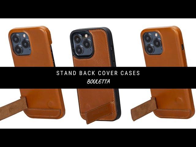 Bouletta Leather Stand Back Cover Cases for Apple iPhone iPhone 13 Series