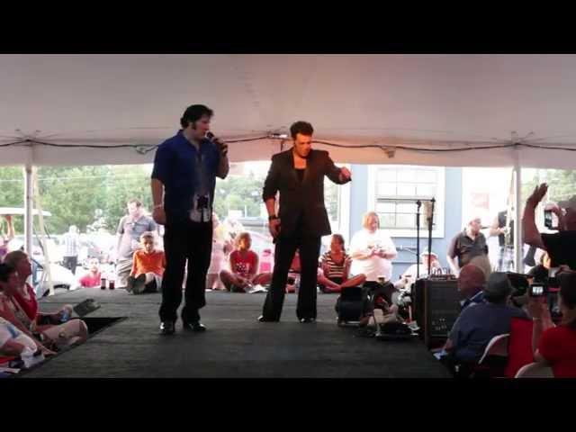 Michael Hoover & Franz Goovaerts sings 'My Way' Elvis Week 2014 (video)