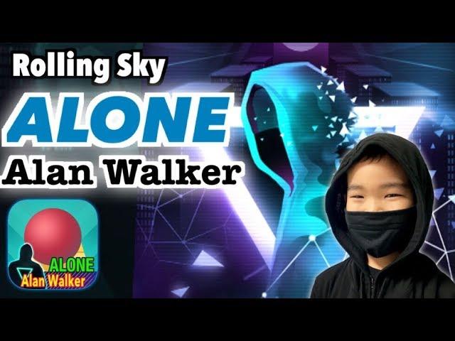 Rolling Sky【Alone (Alan Walker)】100%(5gems) ローリングスカイ【Alone】クリア