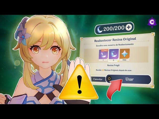 NEVER WASTE RESIN AGAIN (RESOURCE Guide) #Genshinimpact