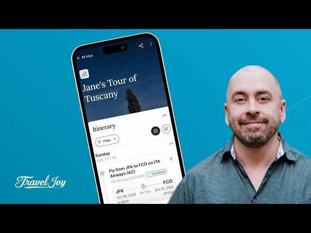 TravelJoy Expert Series: Itineraries by TravelJoy App