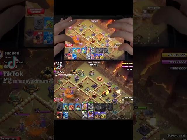 Combo Mahal #clashofclans #fireball #warclan