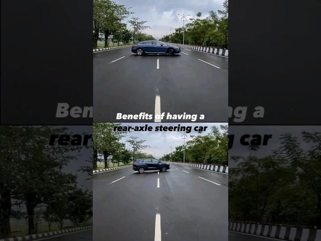 Toyota Hycross vs Mercedes-Benz EQS - The advantages of rear-wheel steering! | CarWale #shorts