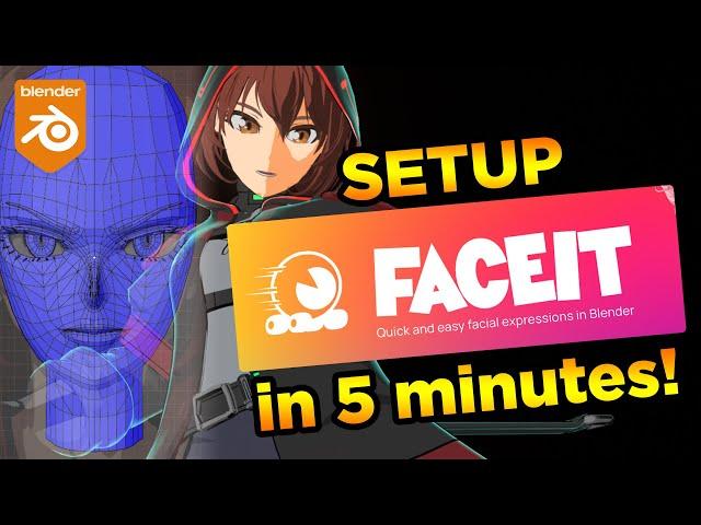 FaceIt Rig in 5 minutes⭐ EASY! (Blender addon)